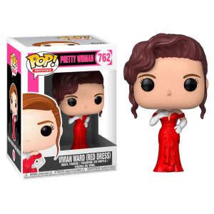 funko pop vivian ward con vestido rojo