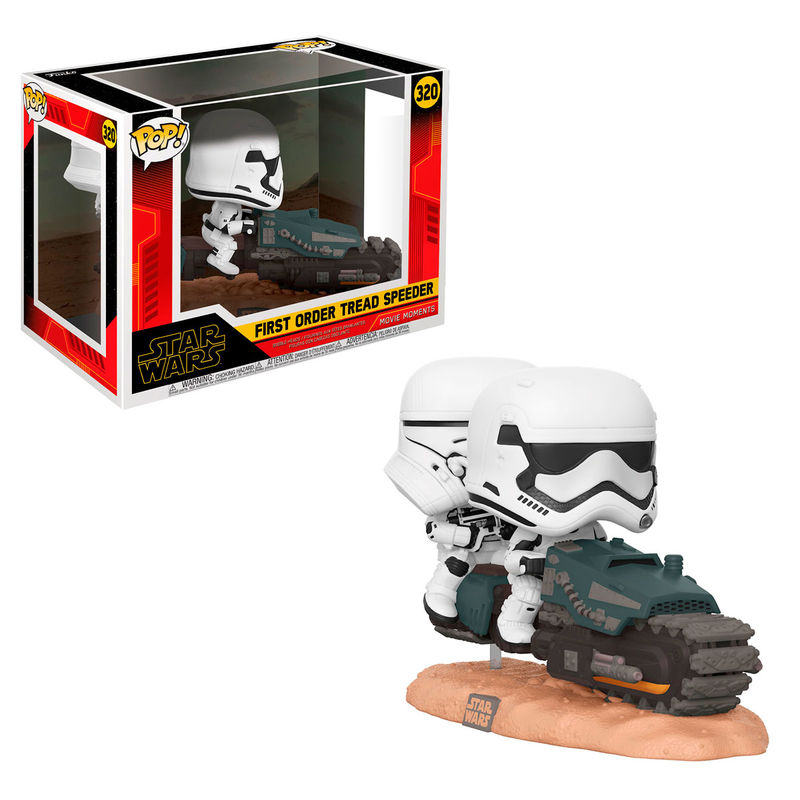 funko pop conductores de Treadspeeder primera orden