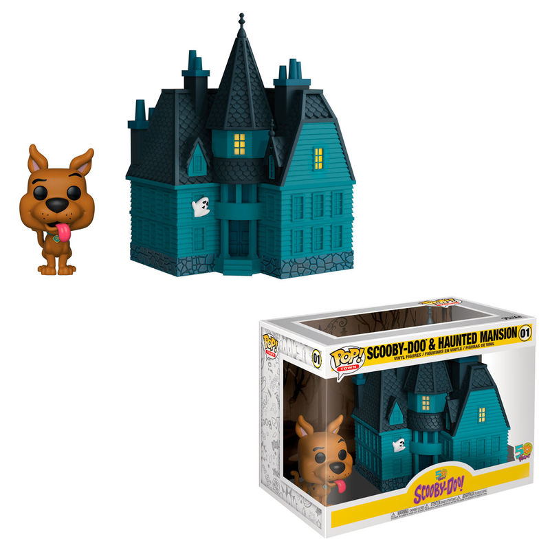 funko pop de scooby doo con casa encantada