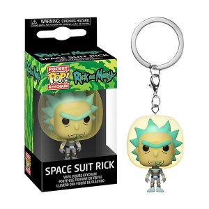 Llavero Pocket Rick en el Espacio