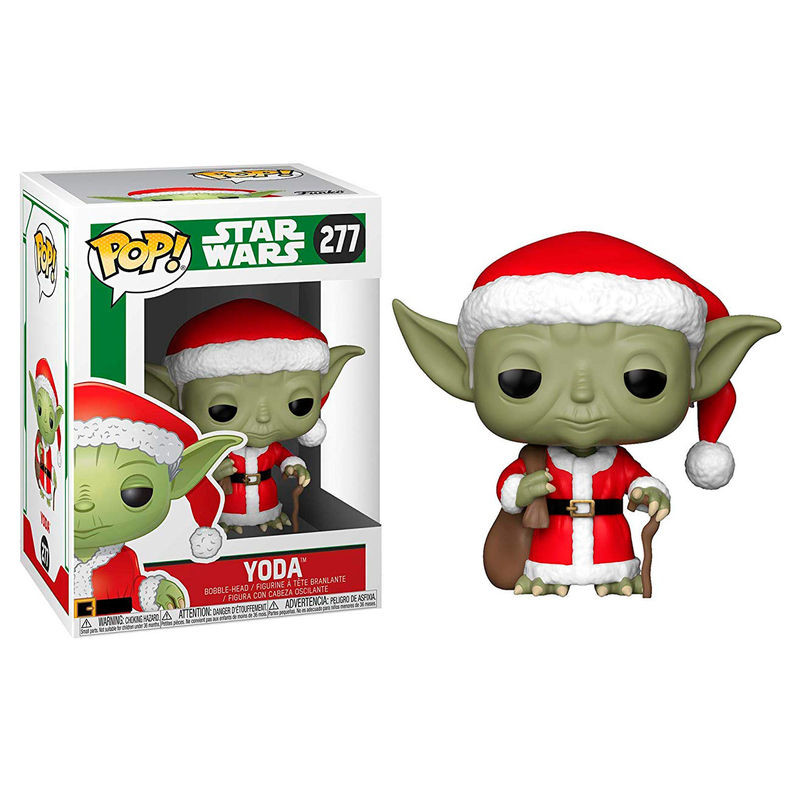 funko pop yoda santa claus