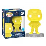 funko amarillo de iron man art series