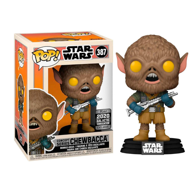 funko pop chewbacca armado
