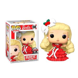 funko pop de Barbie de Navidad