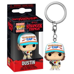 llavero funko de dustin de stranger things