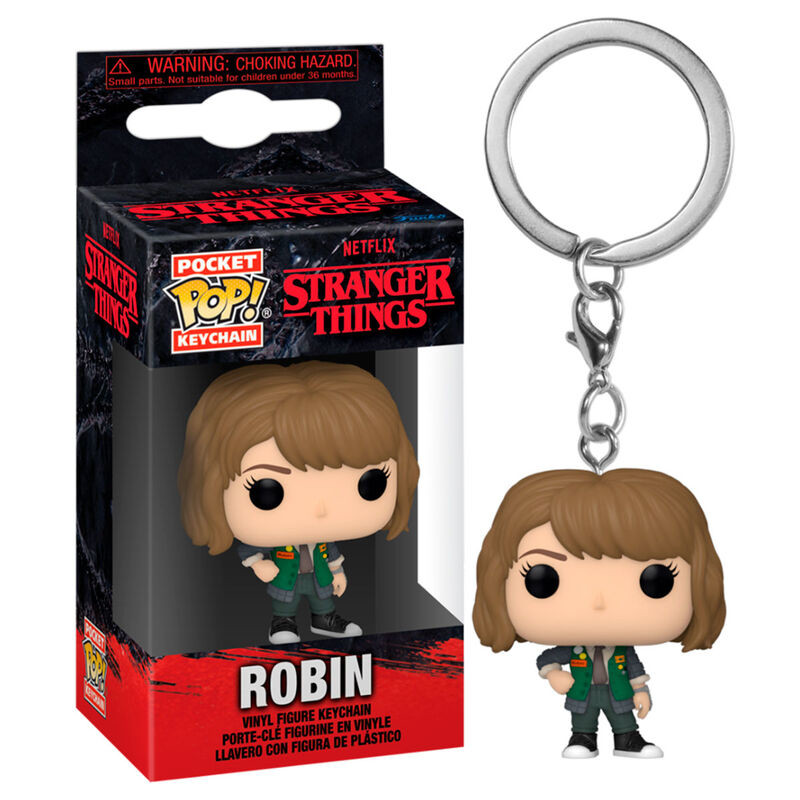 llavero funko de robin de stranger things
