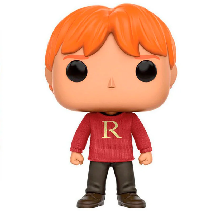 figura POP Ron Weasley con Jersey Letra R 28