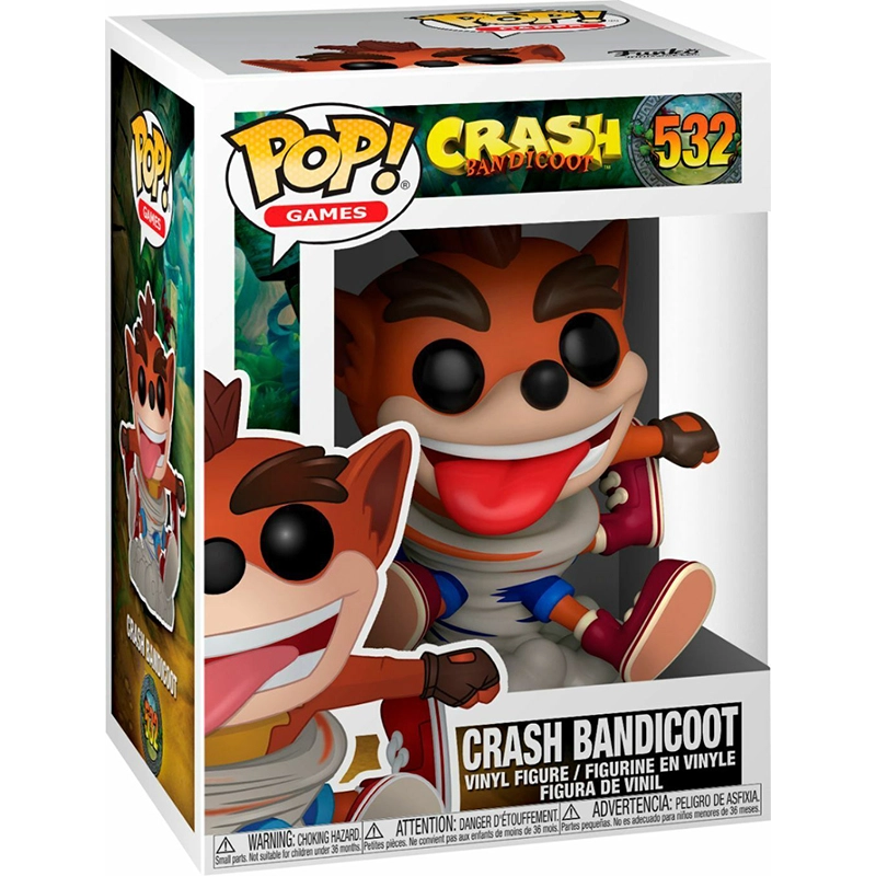 figura FUNKO POP Crash Bandicoot Torbellino 532