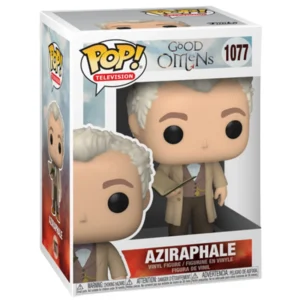 figura POP Aziraphale con Libro 1077