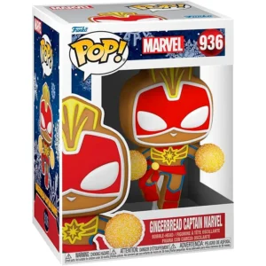 figura POP Capitán Marvel Galleta de Jengibre 936