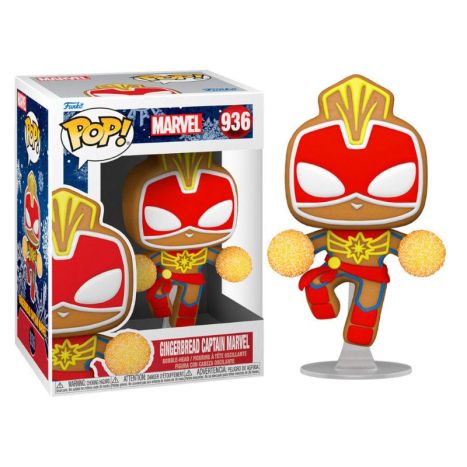 FUNKO Capitán Marvel Galleta de Jengibre 936