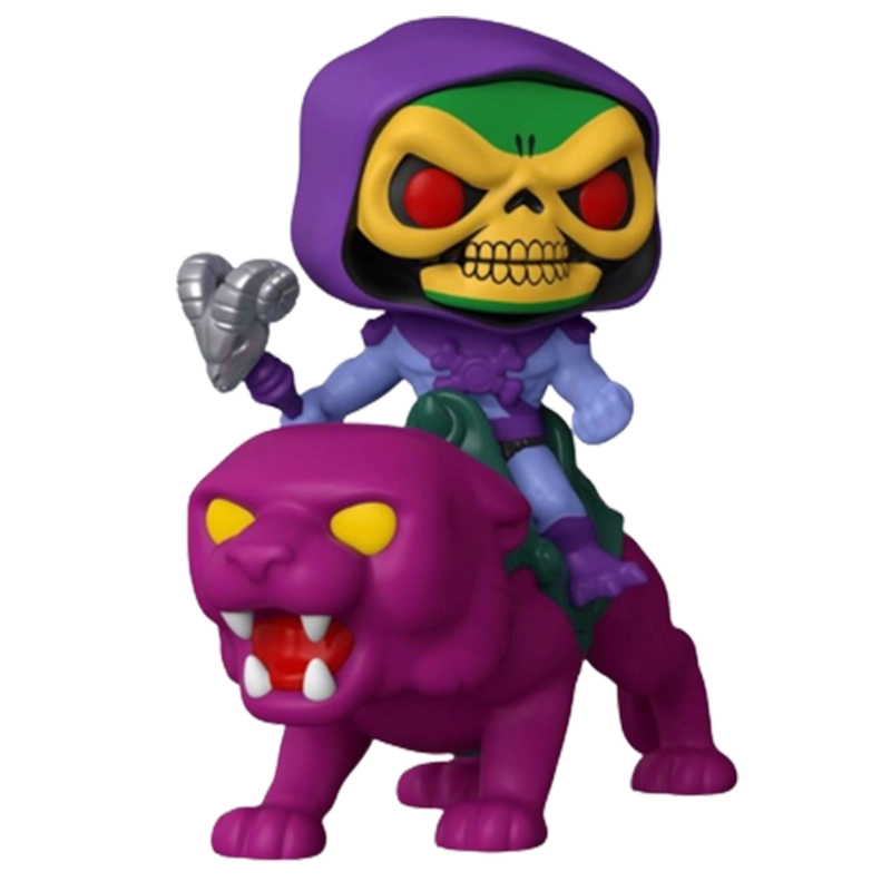 muñeco POP Skeletor con Panthor 98