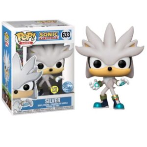 FUNKO POP Silver 633 - Sonic Edición Especial Brillante en la Oscuridad