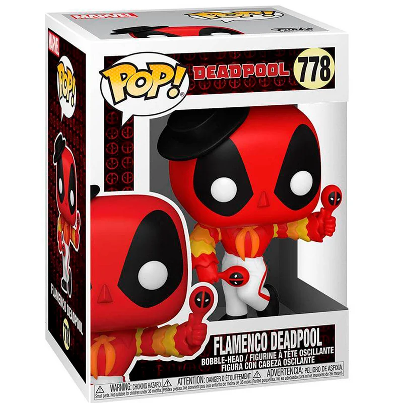 figura POP Deadpool Flamenco 778