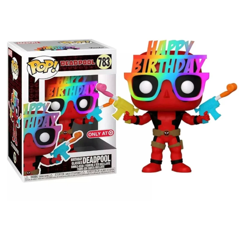 FUNKO Deadpool con Gafas de Cumpleaños 783