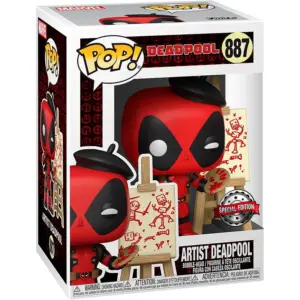 figura POP Deadpool Pintor Francés 887