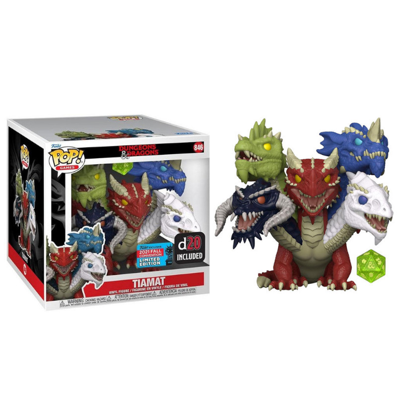 funko tiamat de dragones y mazmorras