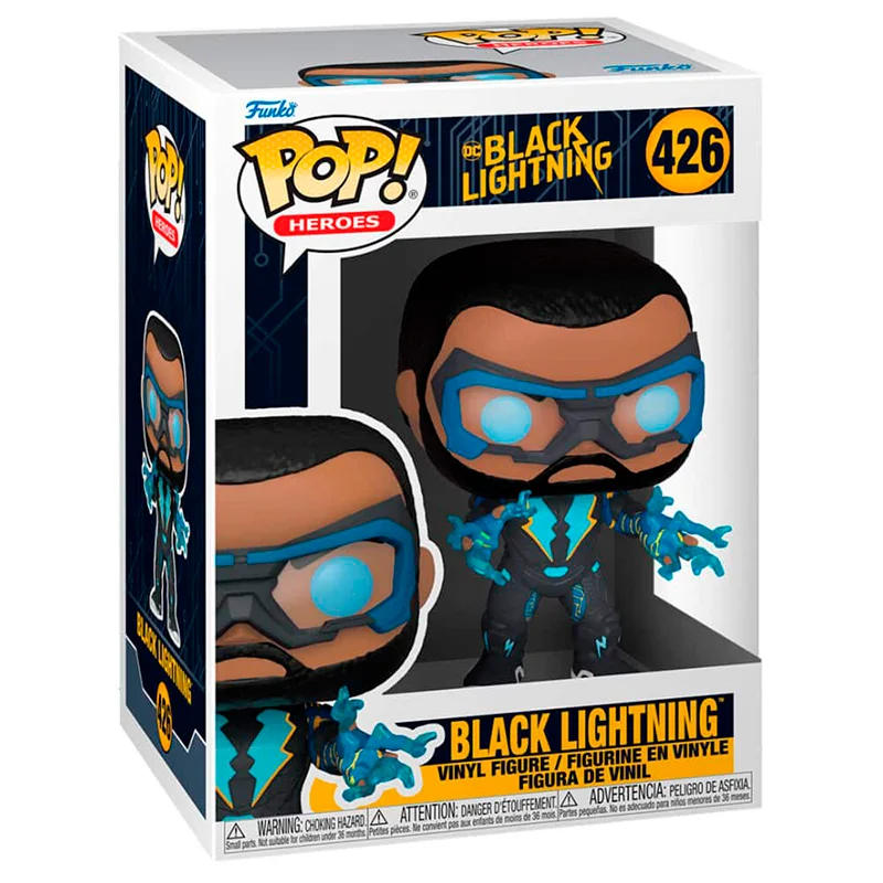 FUNKO POP Black Lightning 426 - Black Lightning - Imagen 2