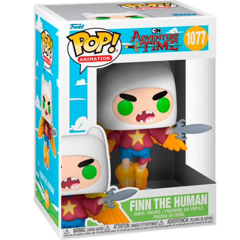 FUNKO POP Finn el Humano 1077 - Hora de Aventuras - Imagen 2