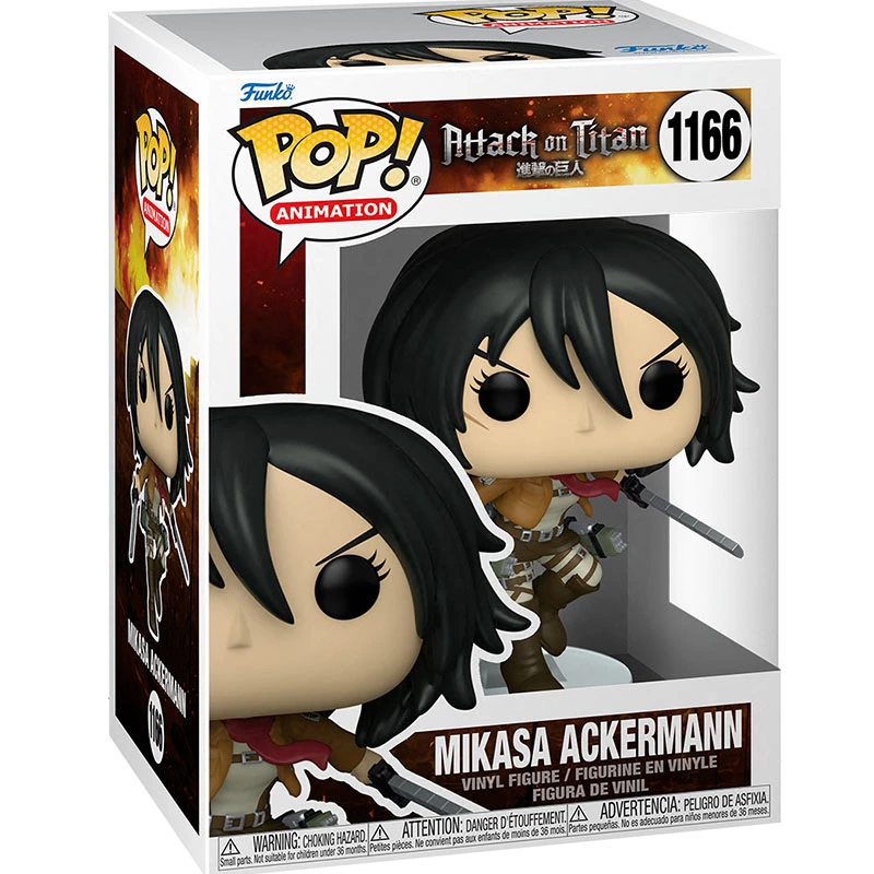FUNKO POP Mikasa Ackermann 1166