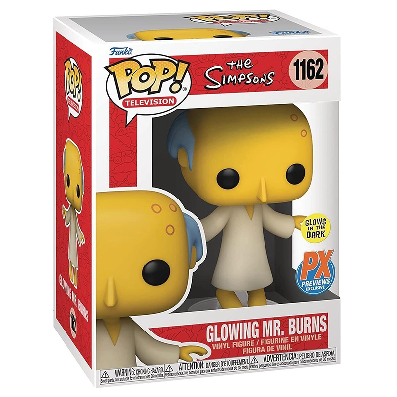 muñeco POP Sr. Burns Resplandeciente 1162
