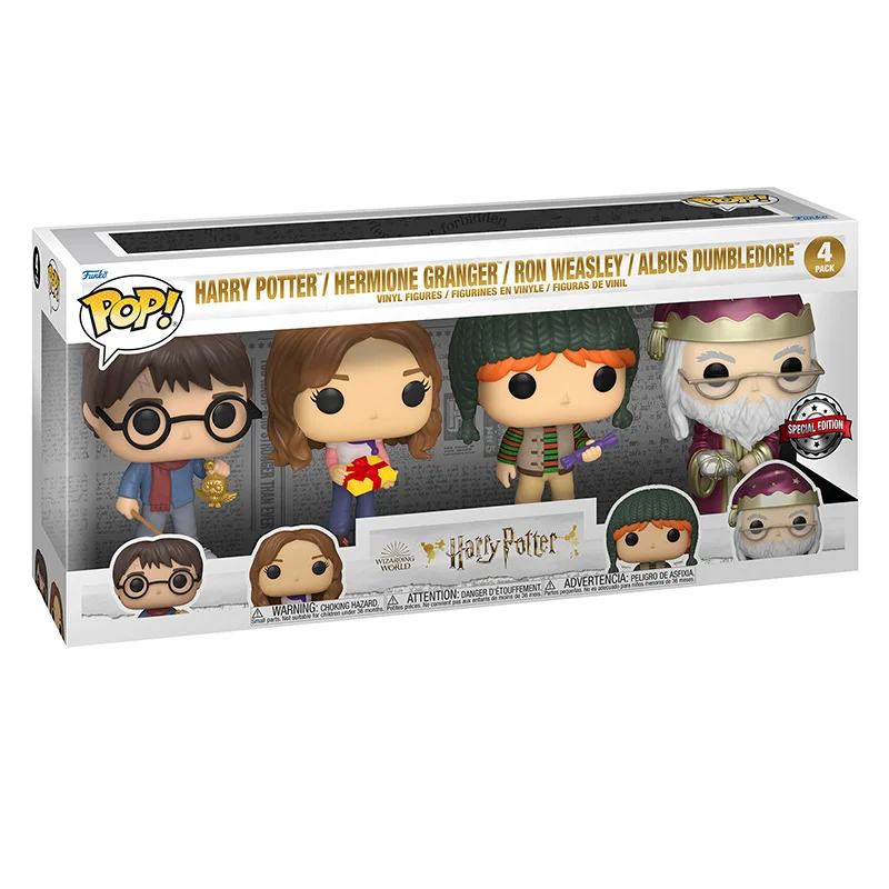 Pack 4 figuras FUNKO POP Harry Potter