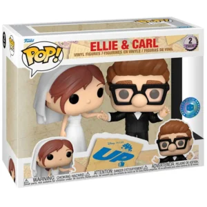 Pack 2 muñeco POP Ellie y Carl