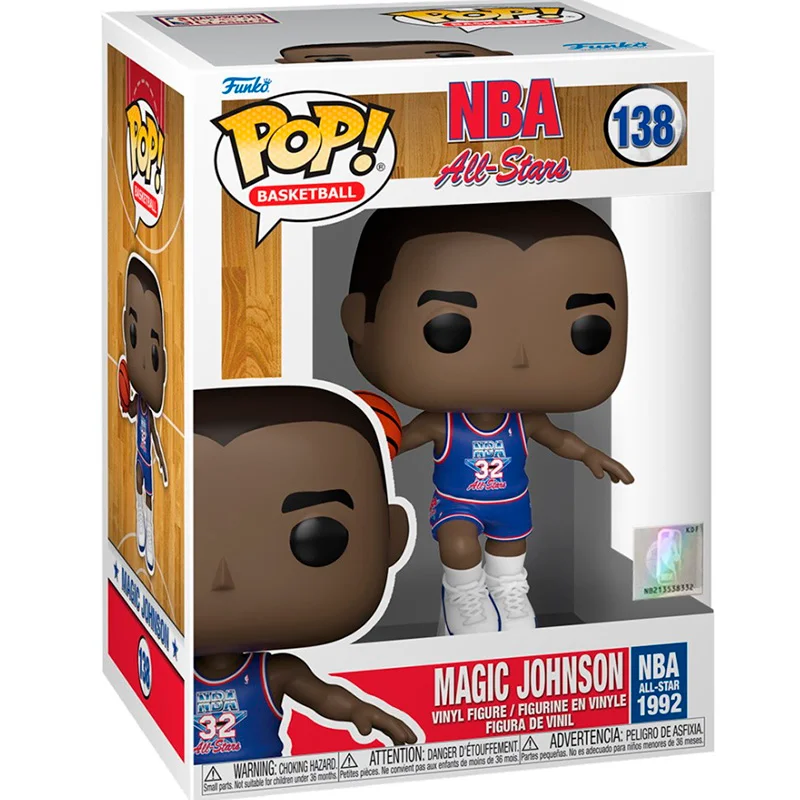 FUNKO POP Magic Johnson 138 - All Star - Imagen 2