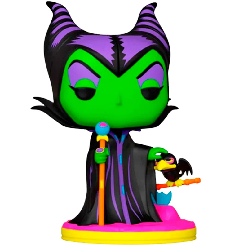 FUNKO POP Maléfica 1082 - Disney Villanos Edición Especial Black Light - Imagen 3