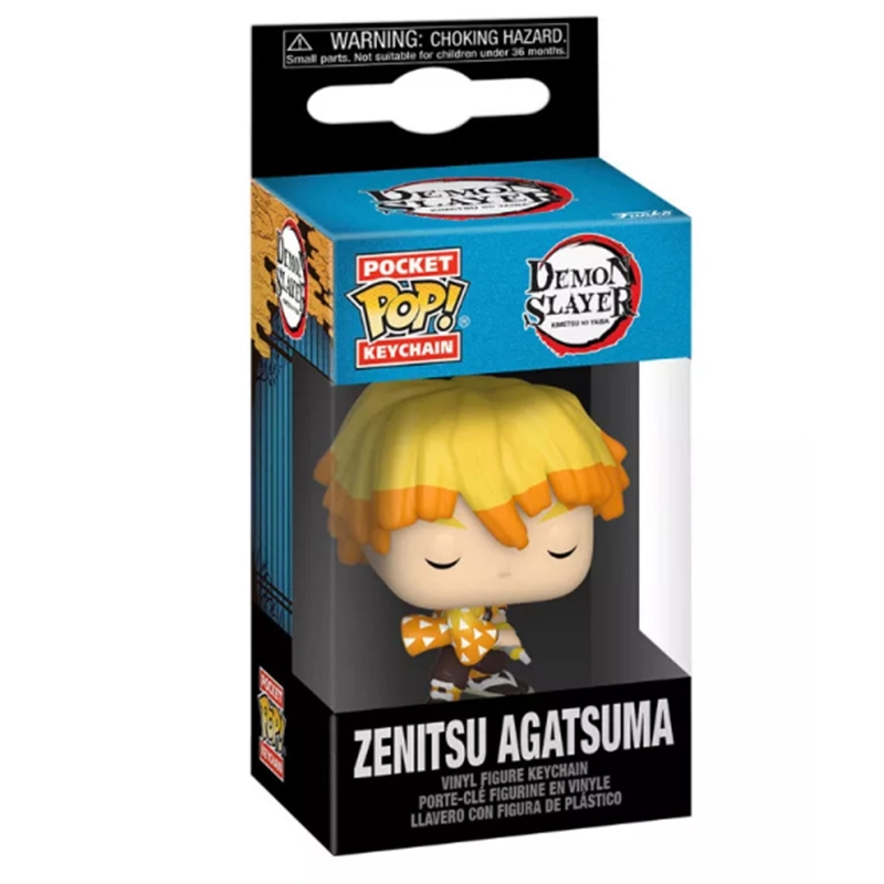 Llavero POCKET POP Zenitsu Agatsuma Demon Slayer - Imagen 2