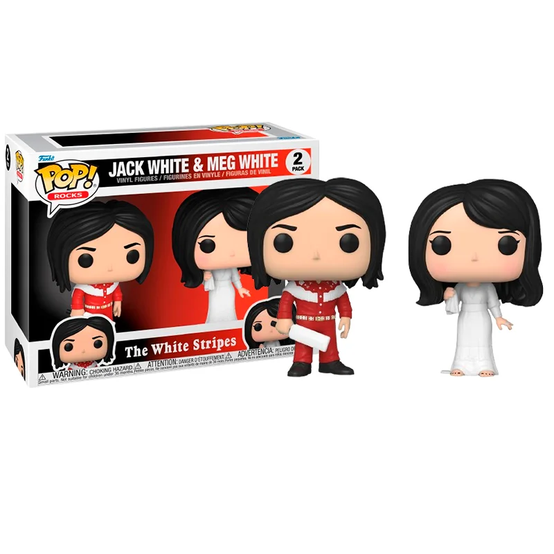 Pack 2 FUNKO Jack White y Meg White