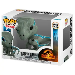 FUNKO POP Velociraptors Azul y Beta 1212