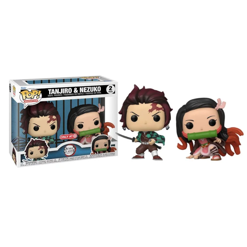 Pack 2 FUNKO Tanjiro & Nezuko