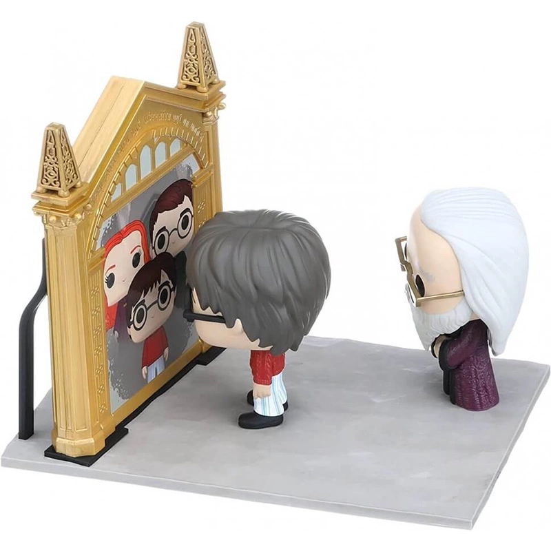 muñeco POP Harry Potter y Albus Dumbledore frente al Espejo 145