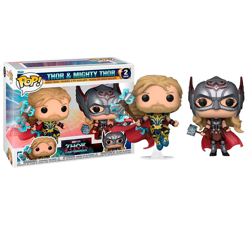 Pack 2 FUNKO Thor & Mighty Thor