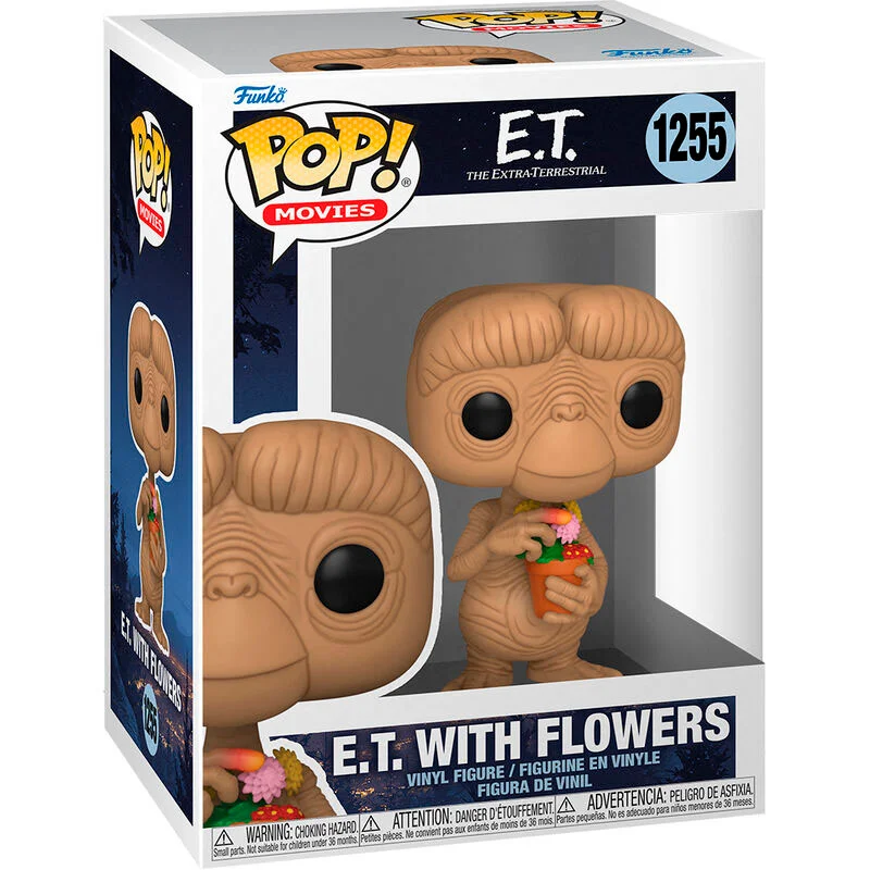 FUNKO POP E.T con Flores 1255