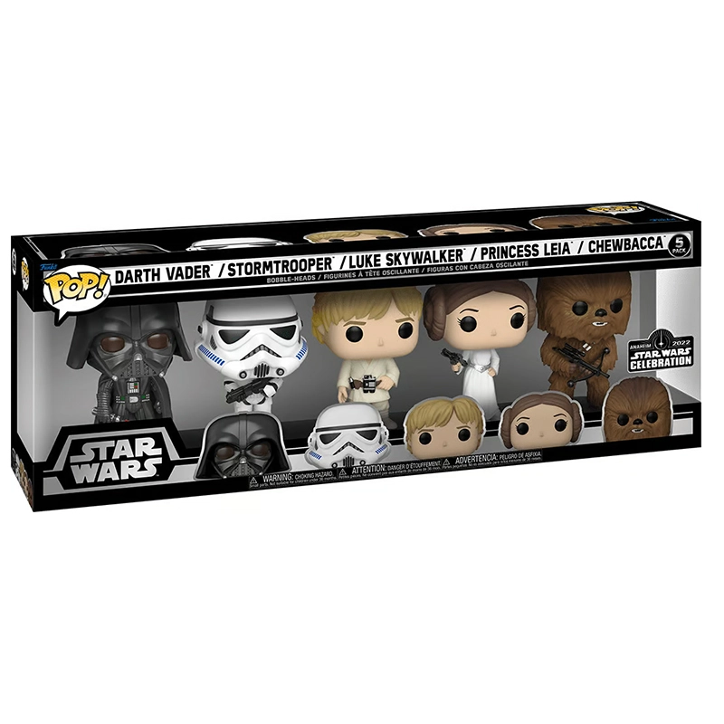 Pack 5 FUNKO POP star wars