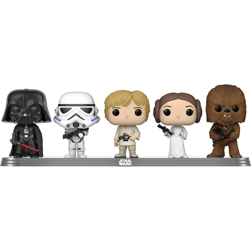 Pack 5 FUNKO POP star wars exclusivos