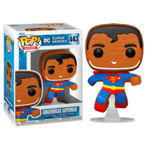 funko de superman en galleta de Jengibre