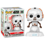 funko pop muñeco de nieve de c-3po de star wars