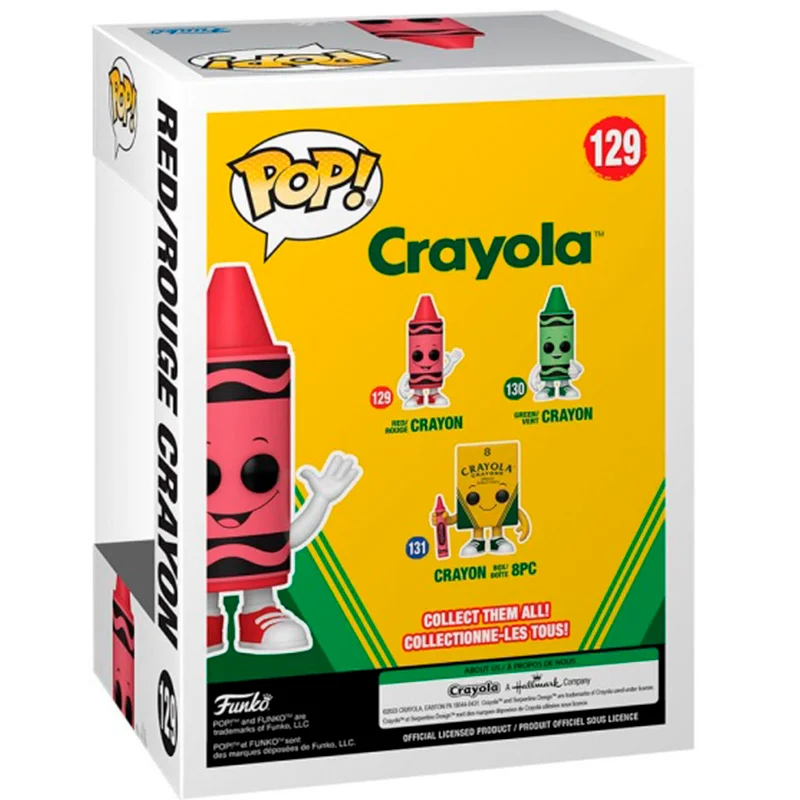 FUNKO POP Crayón Rojo 129 - Crayola - Imagen 3