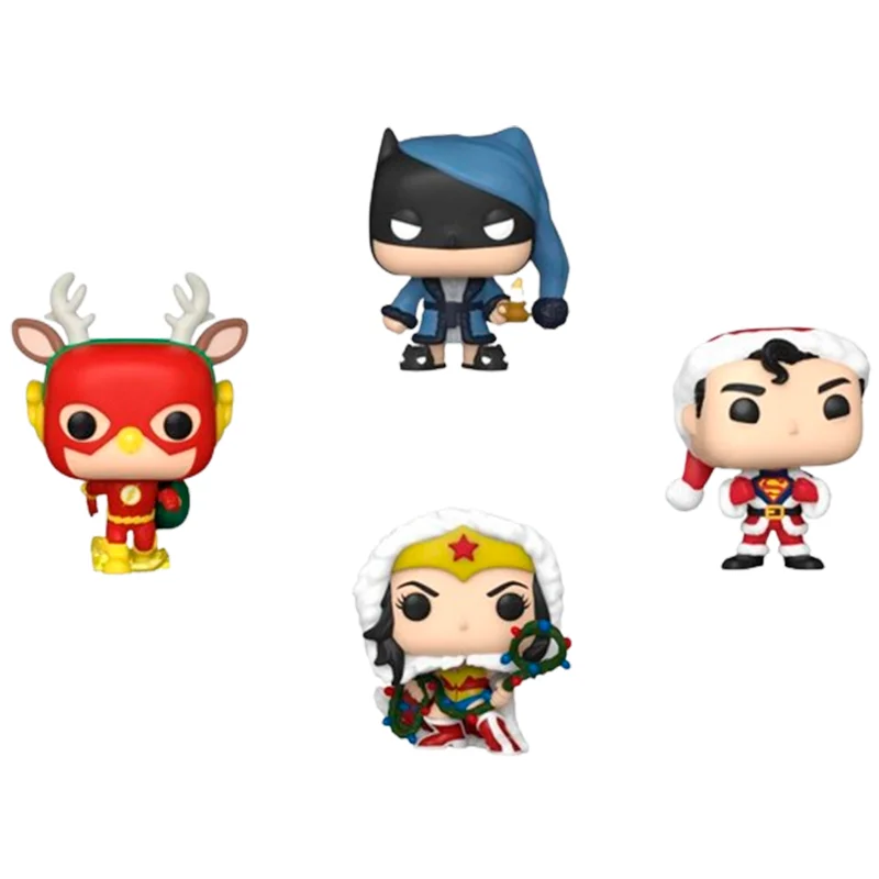 Pack 4 POCKET POP DC Comics
