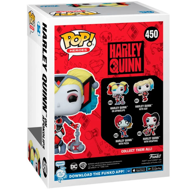 FUNKO POP Harley Quinn con Bate 451