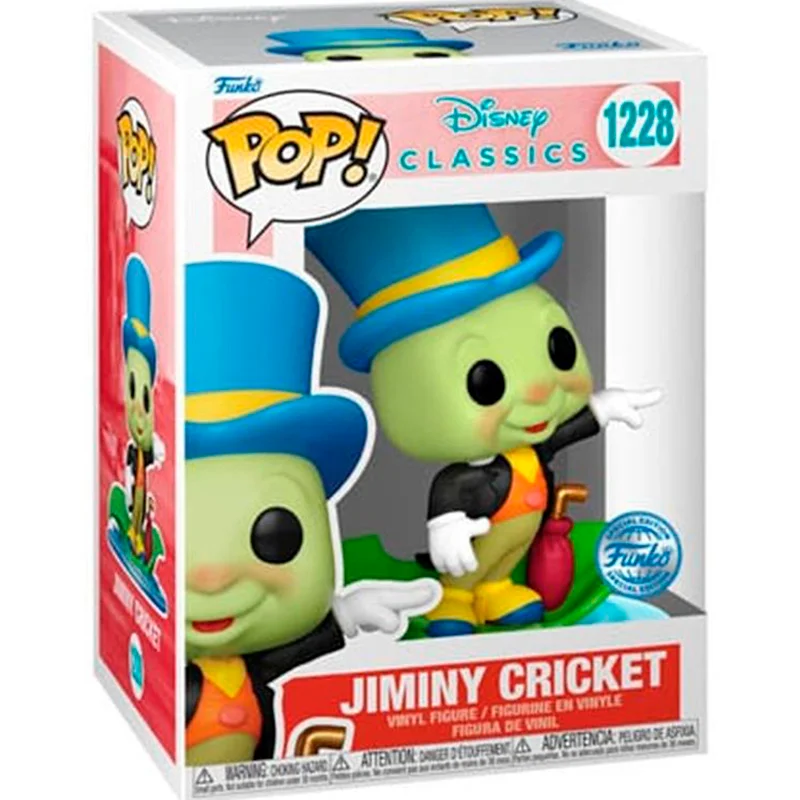 FUNKO POP Pepito Grillo 1228 - Disney Clásicos Edición Especial - Imagen 2