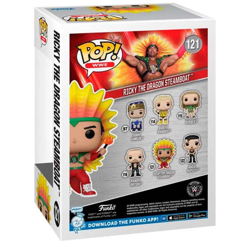 FUNKO POP Ricky Steamboat 121 - WWE - Imagen 3