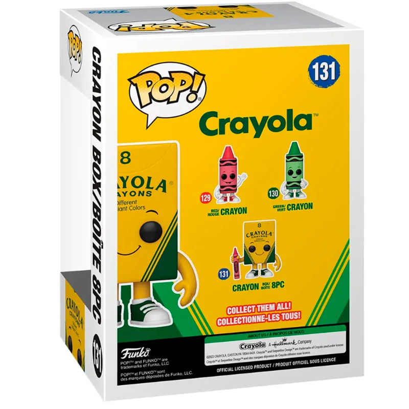 figura POP Caja Crayola 8 Piezas 131