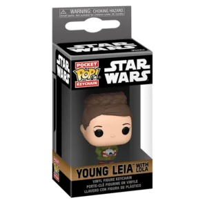 keychain Princesa Leia de Joven