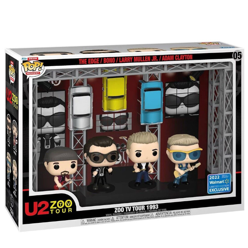 FUNKO Edge Bono Larry Mullen JR. y Adam Clayton 05