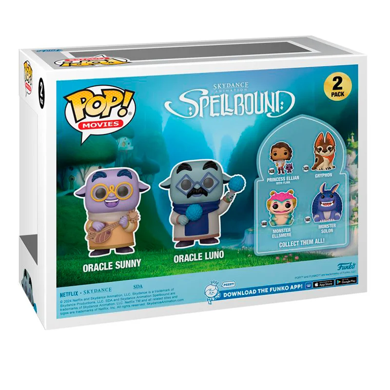 Pack 2 figuras POP Oracle Sunny y Oracle Luno