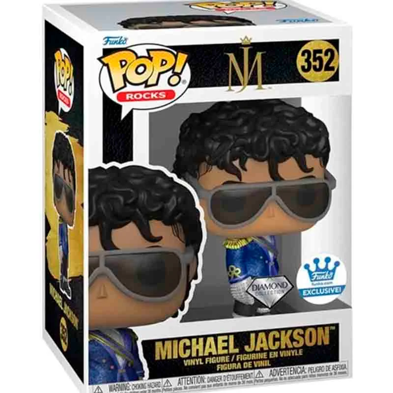 FUNKO POP Michael Jackson 352 - Exclusivo Brillante - Imagen 2